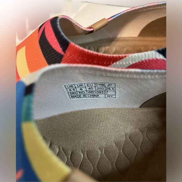 UIN Slip-On Shoes | Colorful Toucan Art Print | Artsy Cool Girl - Picture 4 of 7